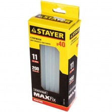 Клеевые стержни Stayer Master 2-06821-T-S40 11х200 мм 40 шт прозрачные