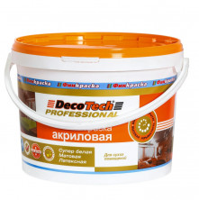 Краска акриловая DecoTech Professional база A 3 л