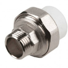 Муфта комбинированная Valfex 10156220 разъемная с наружной резьбой белая 32х3/4 дюймов