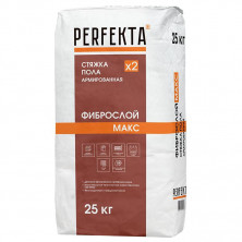 Стяжка пола Perfekta Фиброслой Макс 25 кг