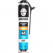 Пена монтажная профессиональная Grover DIY45 всесезонная 750 мл  