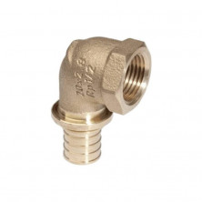 Угольник для PE-X бронза RAUTITAN RX Дн 20х1/2" ВР Rehau 13660961001 (11373051001)