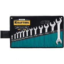 Набор гаечных ключей Kraftool 27033-H12_z01 рожковых 12 шт