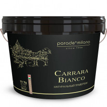Штукатурка декоративная Parade Carrara Bianco с эффектом камня травертин 10 л