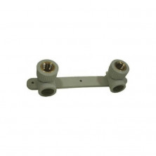 Планка PP-R монтажная серая ВР Дн 25х1/2" VALFEX 10124025Г