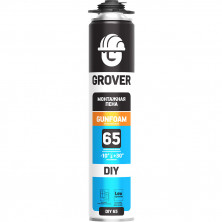 Пена монтажная профессиональная Grover DIY65 всесезонная 750 мл  
