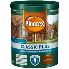 Пропитка-антисептик для древесины Pinotex Classic Plus 3 в 1 Красное дерево 0,9 л
