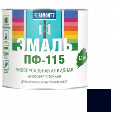Эмаль Proremontt ПФ-115 RAL 7024 графит 2,7 кг