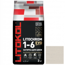 Затирка цементная для швов Litokol Litochrom 1-6 Evo LE.210 Карамель 2 кг