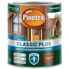 Пропитка-антисептик для древесины Pinotex Classic Plus 3 в 1 Красное дерево 2,5 л