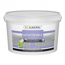 Шпатлевка масляно-клеевая Лакра белая 3 кг