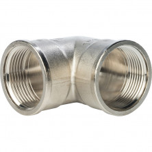 Угольник Stout SFT-0014-000114 1 1/4 дюйма никелированный с внутренней резьбой
