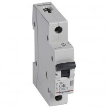 Автоматический выключатель Legrand RX3 419668 1P C 40A 4,5 кА