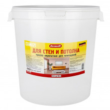 Краска для стен и потолков Pufas Decoself СП морозостойкая 25,5 л/40 кг