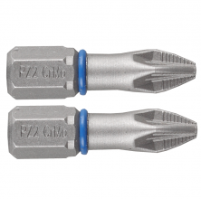 Бита торсионная Зубр Эксперт 26013-2-25-2 PZ2 25 мм 2 штуки