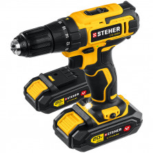 Дрель-шуруповерт Steher V1 CD-200-2 20В 2х2 Ач
