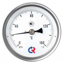 Термометр осевой Росма БТ-31.211 00000002412 L 46 мм  Дк 63 мм 1/2 дюйма 160 С