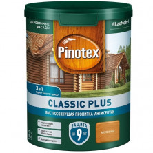 Пропитка-антисептик для древесины Pinotex Classic Plus 3 в 1 Лиственница 0,9 л