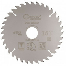 Диск пильный по дереву Cutop Profi plus 75-16536Т 36Т 165х1,3/2х30/25,4/20/16 мм