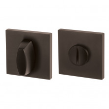 Ручка поворотная Armadillo Urban Slim WC-Bolt BK6.K.USS52 39269 BPVD-77 вороненый никель  