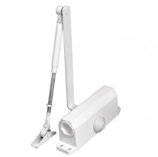 Доводчик дверной Ajax DCTR50-100 TDR-100 WH белый 50-100 кг  