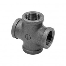 Крест прямой чугун Ду 15 (1/2") ВР/ВР Fittex PLUS