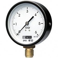Манометр радиальный Meter ДМ02-160 Дк 160 мм 0-16 бар G1/2 дюйма