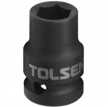 Головка торцевая ударная Tolsen TT18208 шестигранная 1/2 дюйма 8 мм