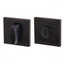 Ручка поворотная Armadillo Urban Slim WC-Bolt BK6.K.USS52 39271 BL-26 черный  