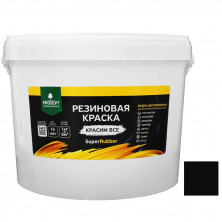 Краска резиновая Prosept SuperRubber  070-12 черная Ral 9004 12 кг
