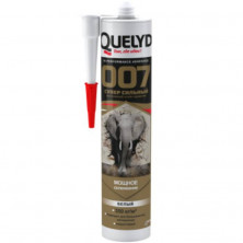 Клей-герметик Quelyd 007 супер сильный белый 400 г