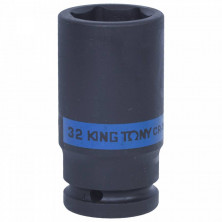 Головка торцевая ударная глубокая King Tony 643532M шестигранная 3/4 дюйма 32 мм