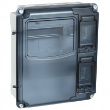 Корпус пластиковый IEK MSP3-N-06-66-LKrepta 3 ЩУРн-П 3/6 IP66 PC Light 360х323х122 мм