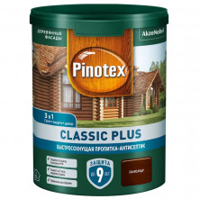 Пропитка-антисептик для древесины Pinotex Classic Plus 3 в 1 Палисандр 0,9 л