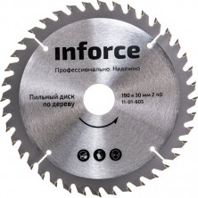 Диск пильный Inforce 11-01-605 16021650 по дереву 190х30 мм 40 зубьев