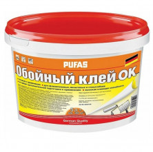 Клей для флизелиновых и виниловых стеклообоев Pufas морозостойкий 5 л/5 кг