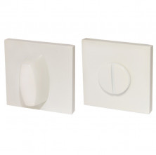Ручка поворотная Armadillo Urban Slim WC-Bolt BK6.K.USS52 42883 WH-19 белый   
