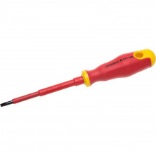 Отвертка Stayer Profi Electro 25141-06-15_z01 диэлектрическая до 1000 В двухкомпонентная рукоятка SL 6,5 х 150 мм