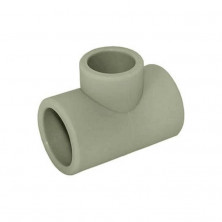 Тройник PP-R серый внутренняя пайка Дн 63 VALFEX 10111063Г