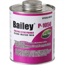 Очиститель-праймер Bailey P-1050 для труб ПЭ/ПВХ 473 мл