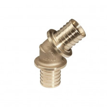 Угольник для PE-X бронза RAUTITAN RX Дн 63х45гр Rehau 13660481001 (137104)
