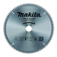 Диск пильный по дереву Makita Standard 260х30 мм 100 зубов