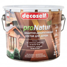 Антисептик лессирующий Pufas Decoself калужница 2,7 л
