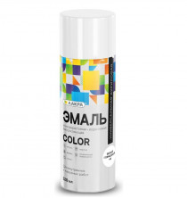 Эмаль аэрозольная Лакра Color универсальная белая глянцевая 40 520 мл