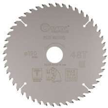 Диск пильный по дереву Cutop Profi plus 75-19048Т 48Т 190х1,5/2,2х30/25,4/20/16 мм
