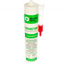 Герметик силиконовый Masterteks Home Master санитарный прозрачный 260 мл 53391  