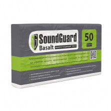 Плита звукопоглощающая Soundguard Basalt 50 1200х600х50 мм 4 плиты в упаковке  