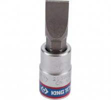 Бита торцевая King Tony 203208 Slotted 8х1,2 мм 1/4 дюйма 37 мм