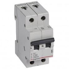 Автоматический выключатель Legrand RX3 419702 2P C 50A 4,5 кА