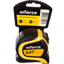 Рулетка измерительная Inforce 06-11-46 с нейловоным покрытием 5,5 м 27 мм